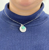 Poplar Necklace Lia Sophia Freshwater Pearl & Turquoise with Glass Beads 16-19" NEW! - RealThreads